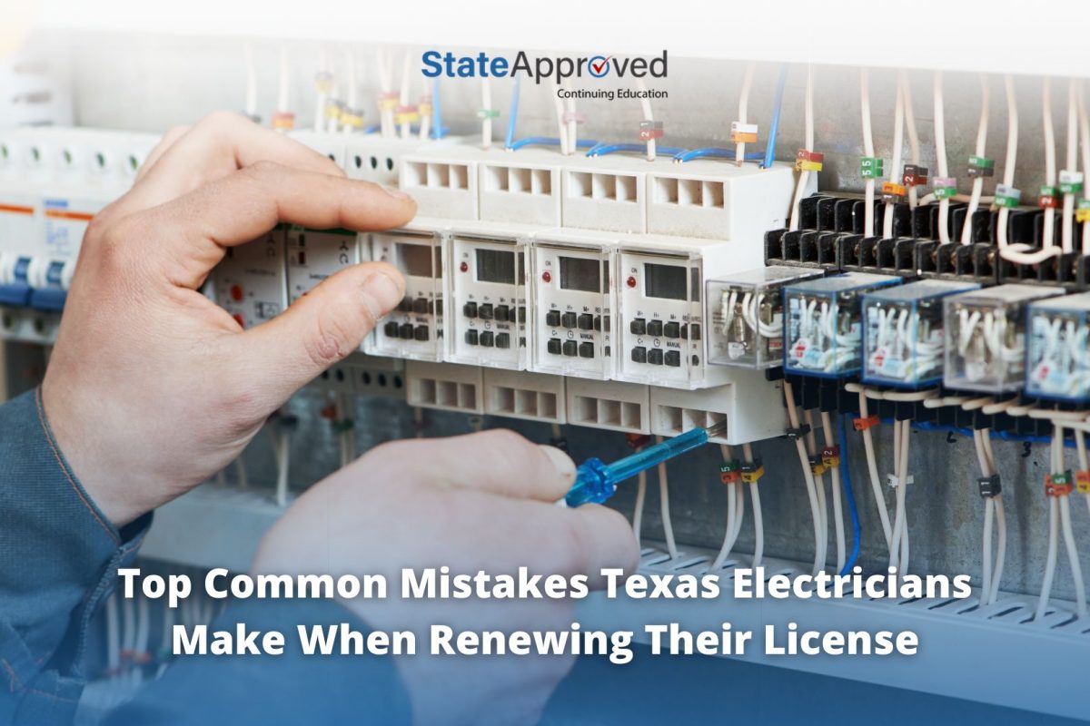 Top Common Mistakes Texas Electricians Make When Renewing Their License